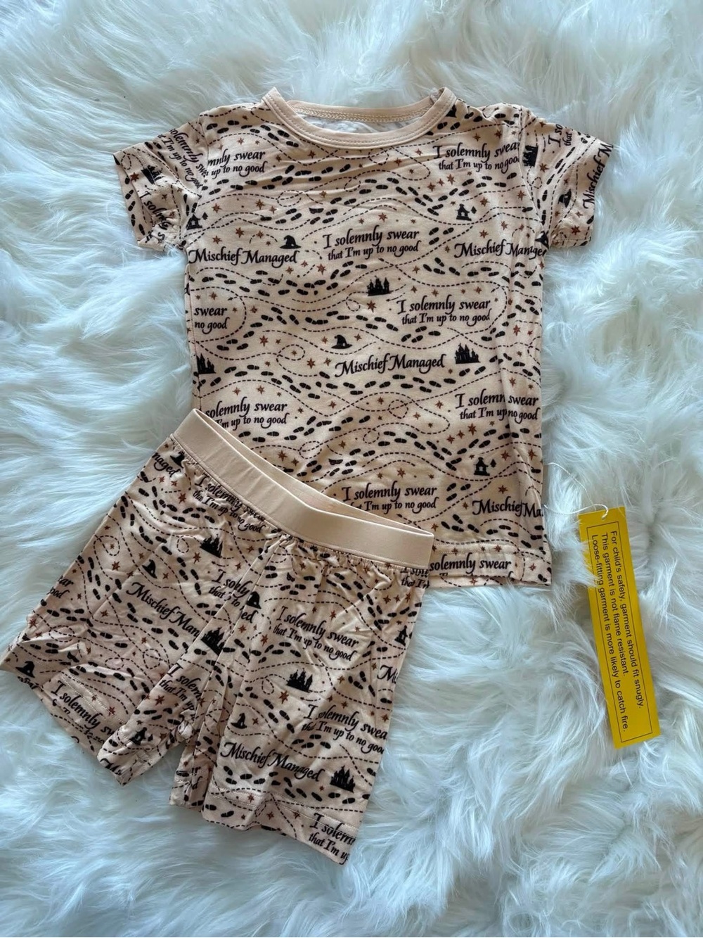 Bamboo 'Mischief Managed' Pajama Set